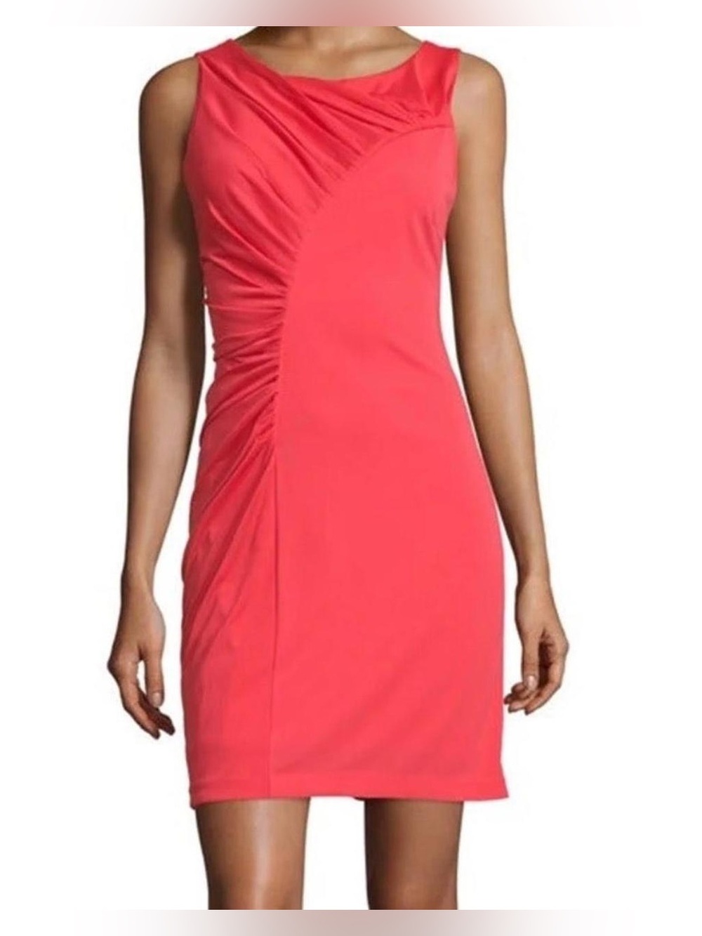 Halston Heritage  Red Mini Dress size 6